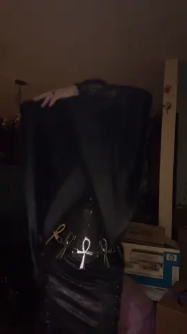 hesitated posting this i look stupid (ignore the back of my outfit) #fyp #goth #gothmakeup
