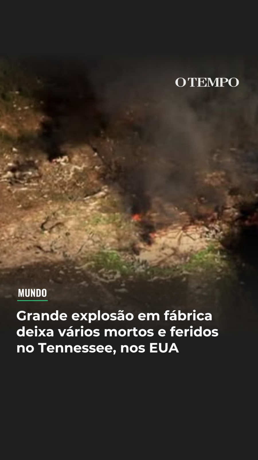 NOS EUA- Uma explosão destruiu uma fábrica no estado do Tennessee, nos Estados Unidos, e pelo menos 19 pessoas são consideradas desaparecidas, informaram autoridades locais nesta sexta-feira (10). O xerife do condado de Humphreys, Chris Davis, disse em entrevista coletiva que o incidente também deixou mortos, embora o número de vítimas ainda não tenha sido confirmado.  