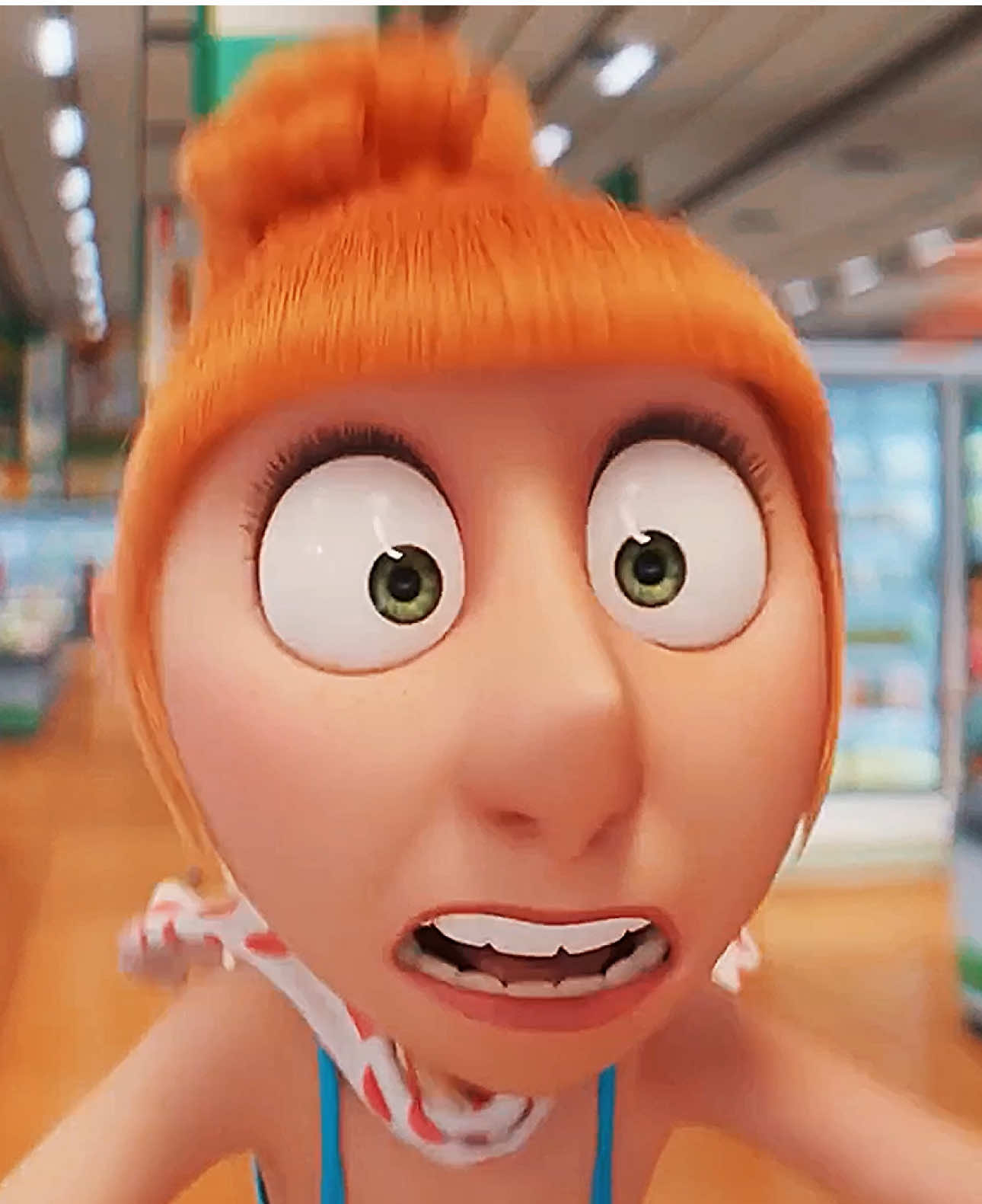 Ela escorregando na manteiga kkk