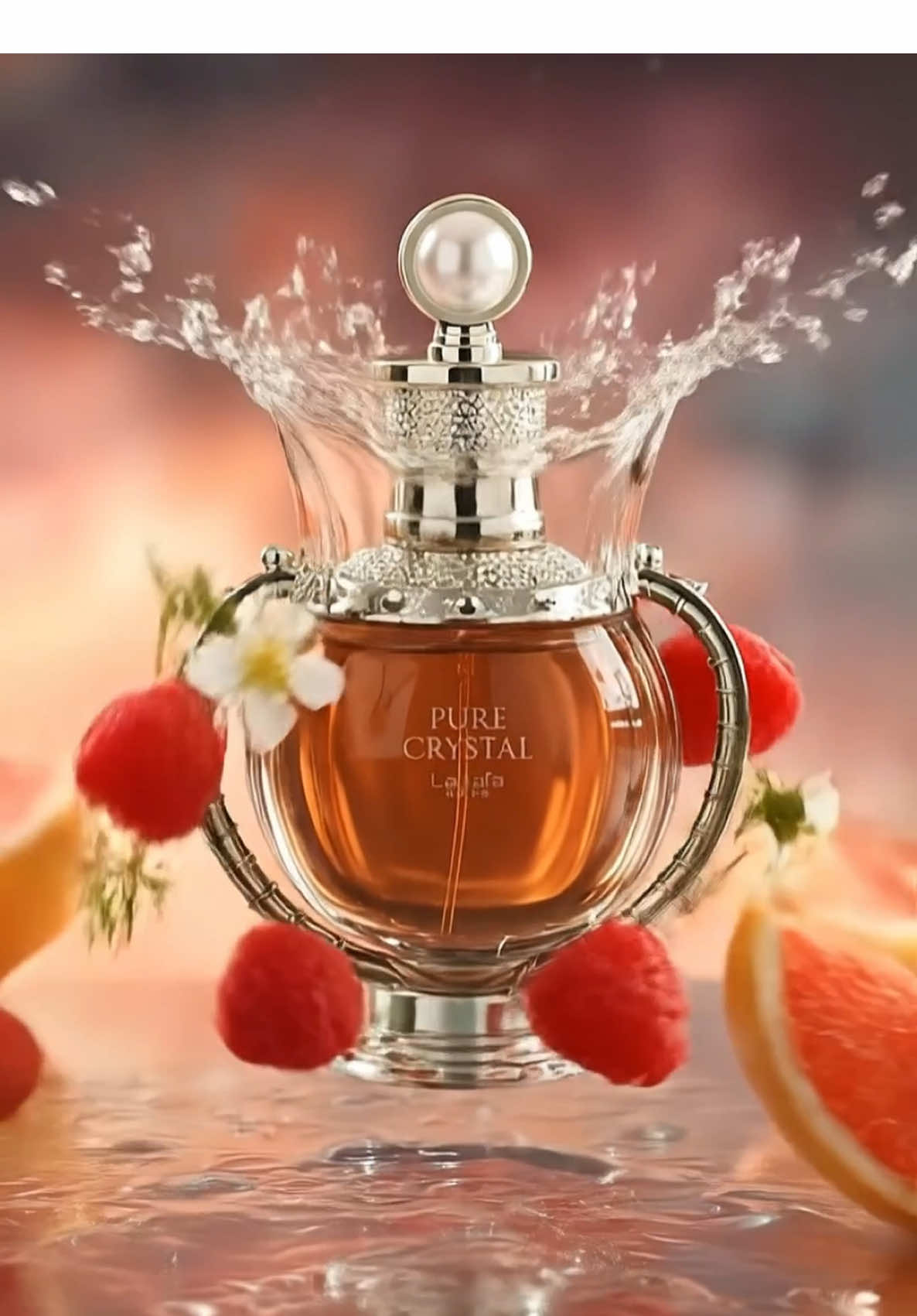Opening: Cognac, Red berries, Grapefruit, Juniper, Bergamot and Lemon. The rest? Find out tomorrow! ❤️‍🔥 PURE CRYSTAL #LattafaPride #PureCrystal #LattafaPerfume #Scentoftheday #DateNightFragrance