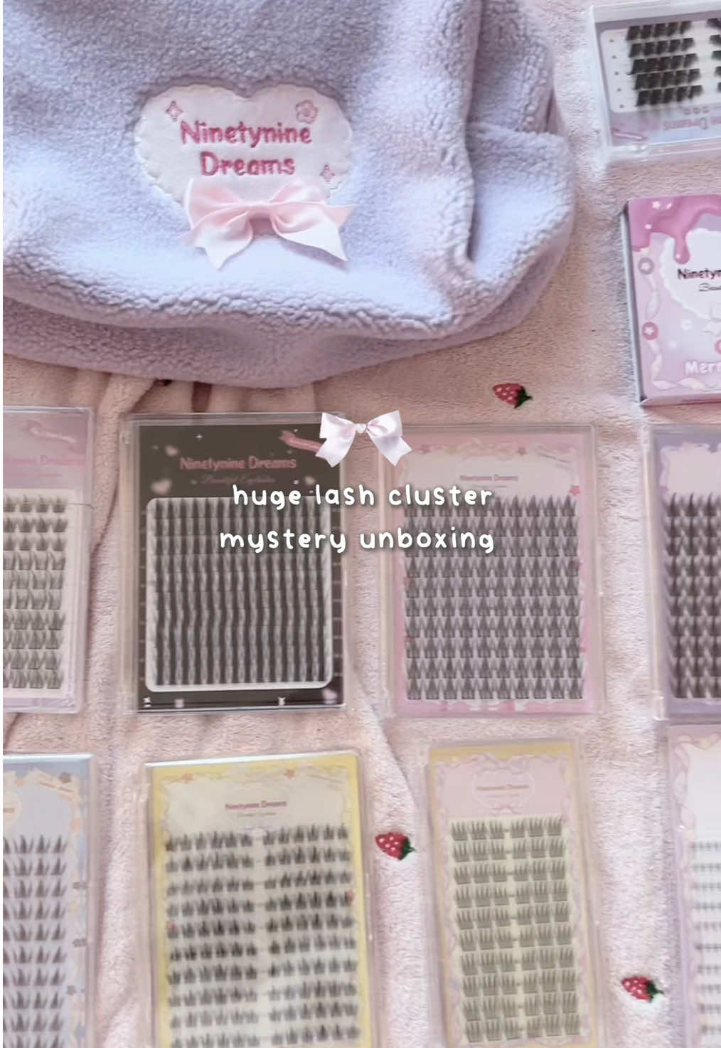 omg there’s so many styles absolutely gorgeous!! love this lash brand 💕 #kawaii #lashclusters #lashes #ninetyninedreams #pink @NinetynineDreams 