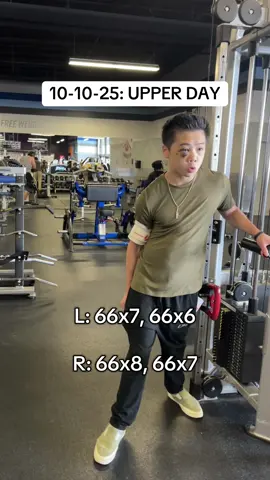 Ok I promise this is the LAST time I’m switching my tricep exercise. I’m going back to Carter extensions again but this time without deadstopping so that I can load less weight.  #gym #GymTok #fyp #lifting #upperbodyworkout 