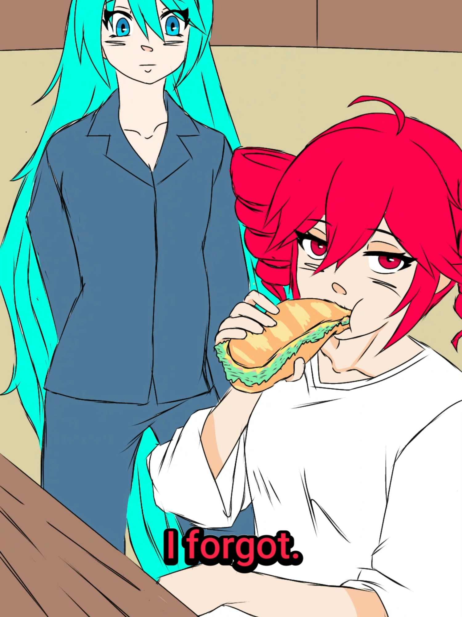 Triple Baka | Part 4 #fyp#meme#anime#projectsekai#sega#sonic#miku#teto#vocaloid#funny#fypシ Thanks@_sugar888_ for helping with Brazilian Miku's voice @cheese_dip9 is my goat