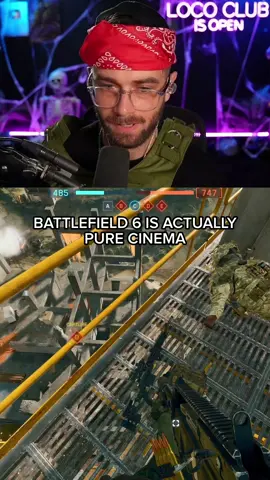 Felt like I was in a movie #battlefield6 #BF6 #battlefield #streamer #aarontheloco 