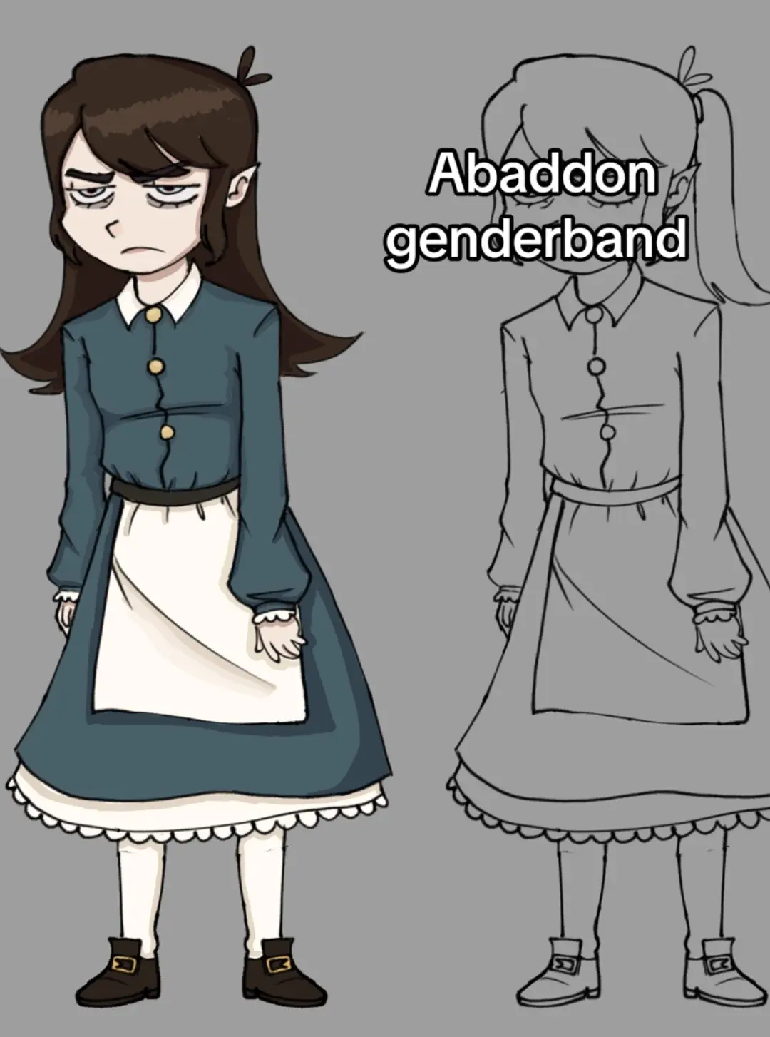 #genderbend #abaddon #HAUNTEDHOTEL #fanart #fyppppppppppppppppppppppp 