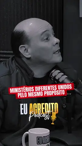 Ministérios diferentes, unidos pelo mesmo propósito. 🤝  Assista ao podcast completo em nosso canal: Eu Acredito Podcast, Pastor Rodrigo Amorim.  #Ministérios #Propósito #Podcast #Canal #Pastor 