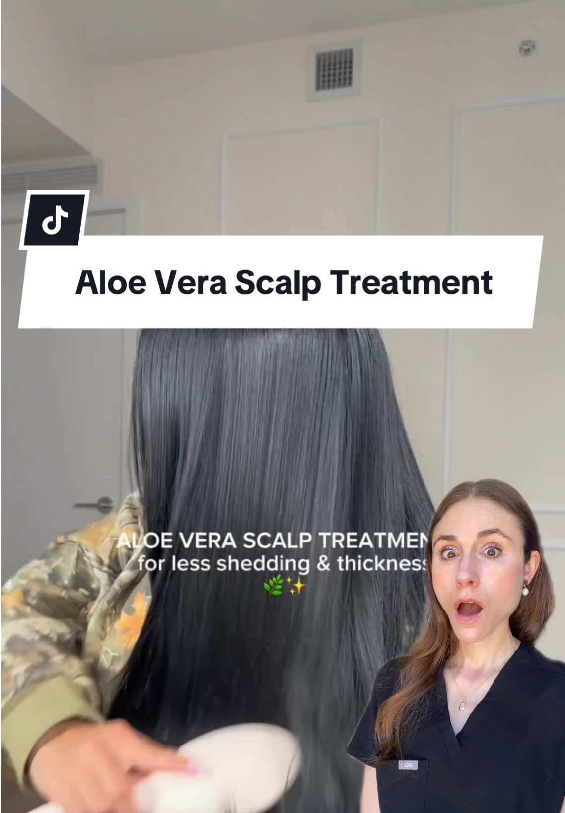 Would you try this DIY for hair growth? #aloeverahairmask #diyhair #hairgrowth #dermatologist #creatorsearchinsights @Lisette Valdez 