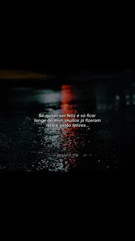 É só ficar longe de mim...#reflexion 