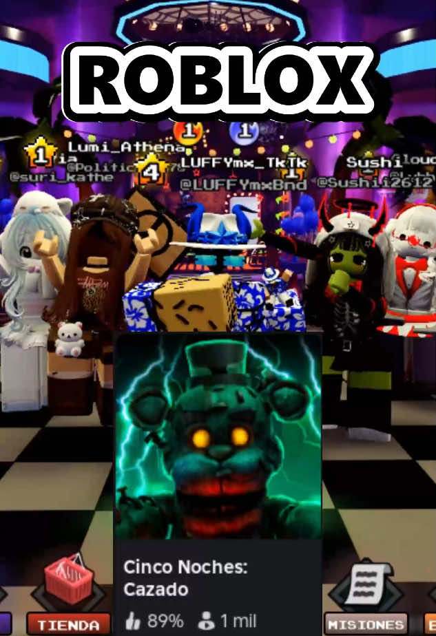 PRUEBEN ESTE JUEGUITO AMIGOOOS👀👻🎃 #roblox #viraltiktok #fyp #robloxtiktok #paratiiiiiiiiiiiiiiiiiiiiiiiiiiiiiii #robloxfyp #parati #robloxedit #recomendandojuegosderoblox #plantsvsbrainrots #evade #fnaf #fnafsecuritybreach #fnafedit #fnafcosplay #robloxfnaf #cinconochescazado #cinconochesconalfredo 