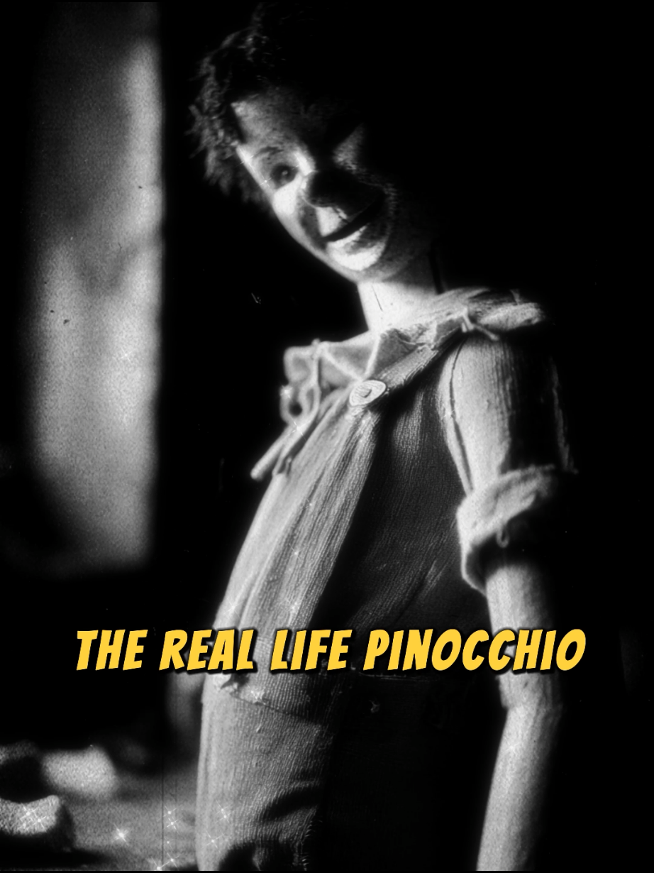 the real life Pinocchio  #1900s #scarystory #creepypasta #pinocchio #storytime 