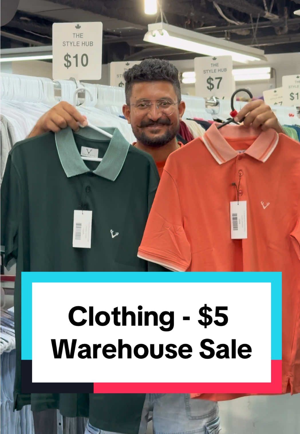Clothing starts at $5!  📍Unit 1, 3 Brewster Rd, Brampton This sale starts on October 10,2025 (Friday)