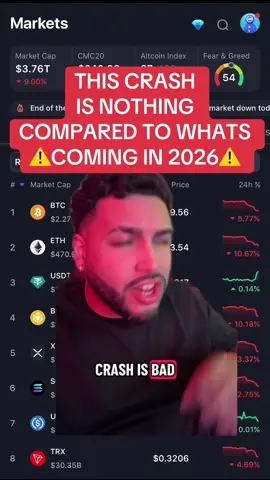 This crash is nothing compared to what’s coming in 2026 #xrp #crypto #investing #finance #wealth 