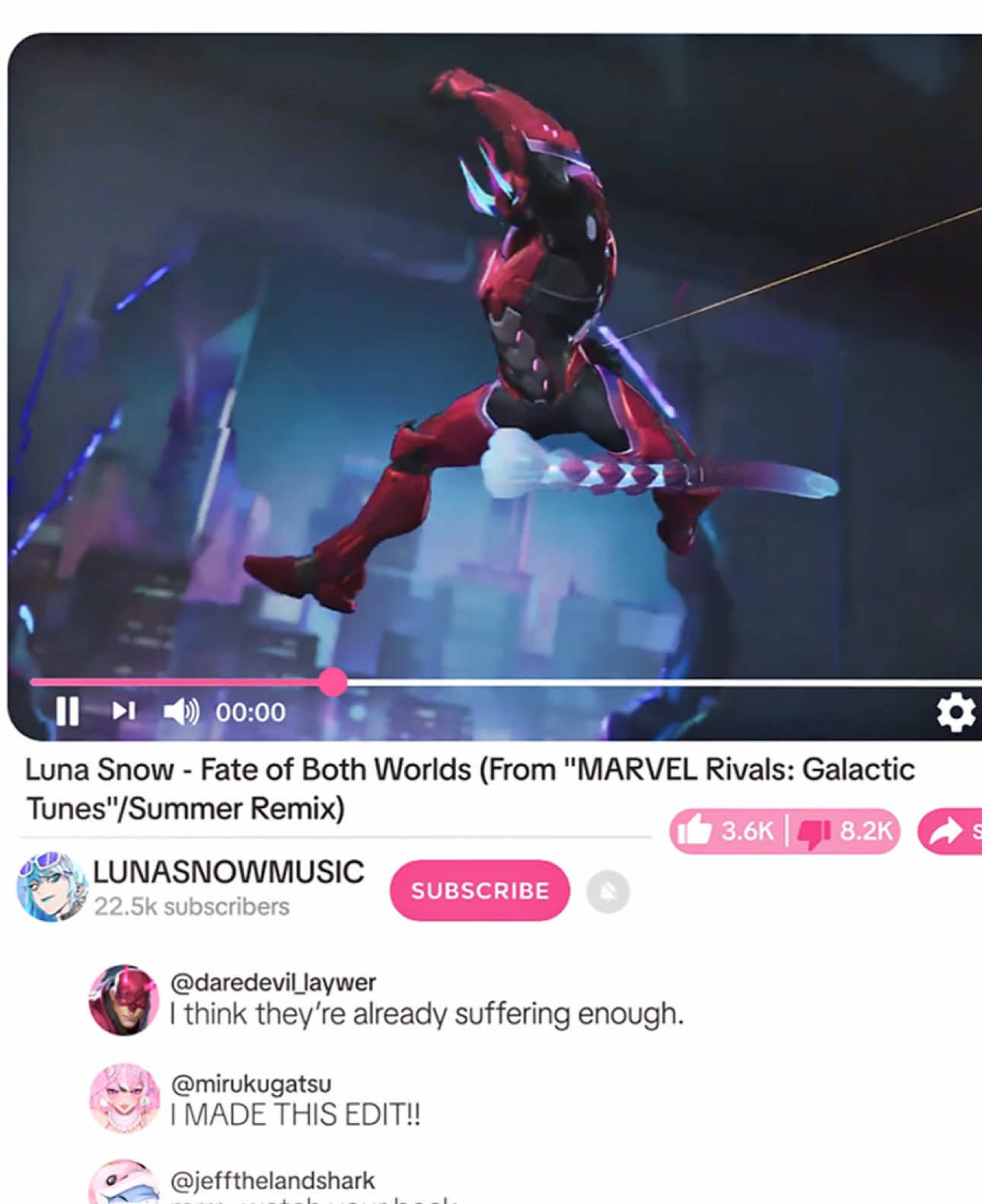 he didn’t have to clock luna like that 🤍 ib @Elthizy #marvelrivals #marvelrivalsgame #marvelrivalsclips #fyp #daredeviledit 