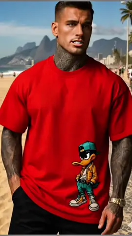 Camiseta  Pato Estiloso Camisa 100% Algodão Malha Premium #tiktokshop #moda #ofertarelampago #blackfriday #modafitness 