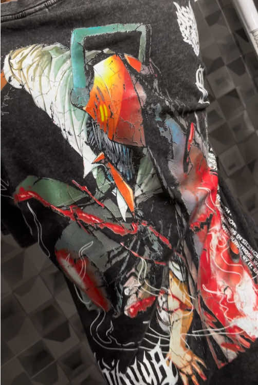Real fans know — Denji isn't just a character, he's an energy 💀🔥 Show your love for Chainsaw Man with this killer tee! #anime #chainsaw #chainsawman #denji #denjichainsawman #denjiedit #denjicosplay #denjiandpower #viral #trending #animemerch 