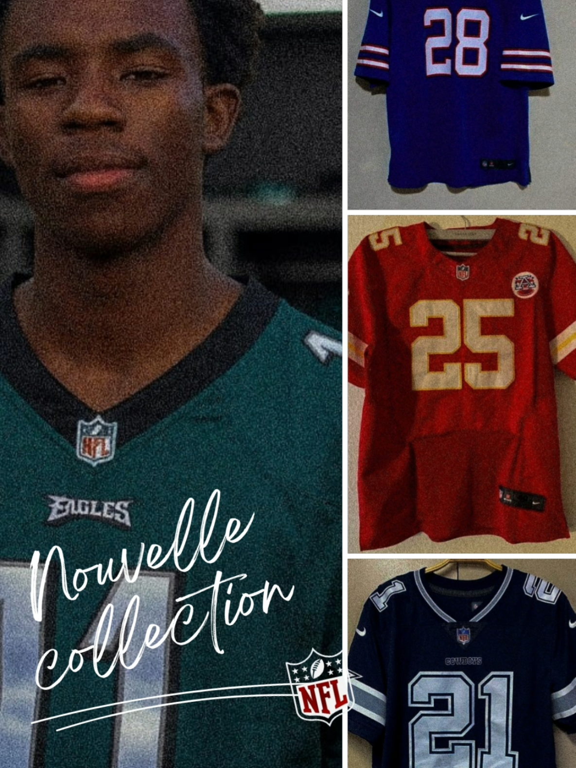 🏈 *Collection NFL – L’Âme du Football Américain chez Tk Sport !* Plonge dans l’univers légendaire de la National Football League avec notre collection exclusive de maillots et tenues NFL Faites vos réservations dès maintenant 🤳🏼 #nfl #football #sports #collection 