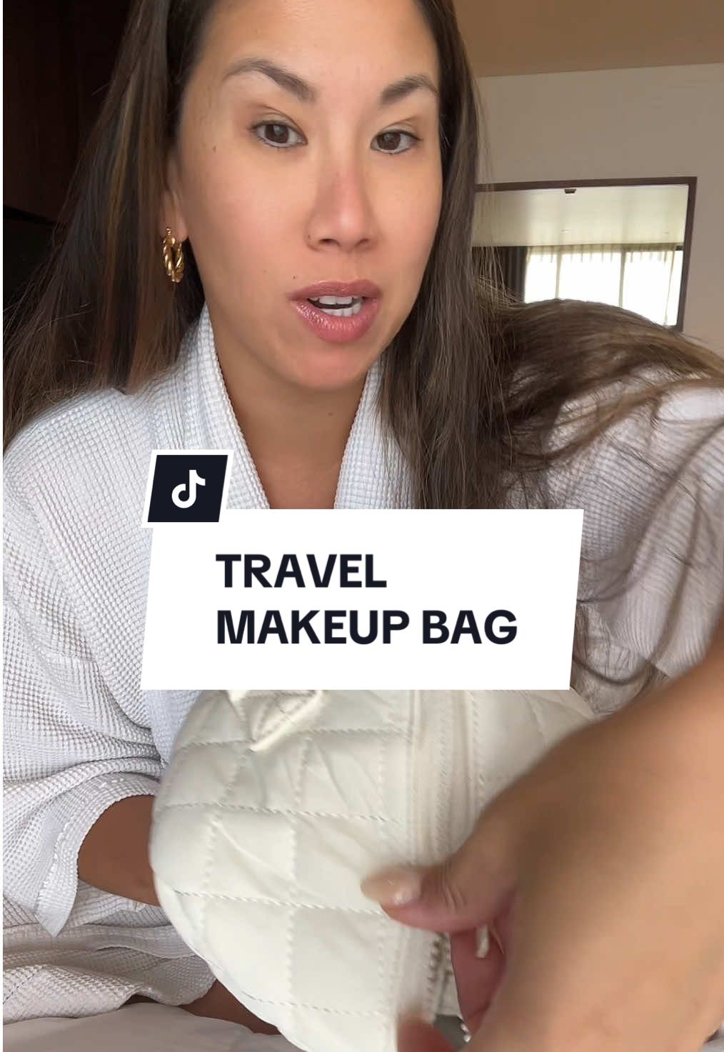 the BEST travel makeup bag is on sale! @Lovevook Bags #makeupbag #travelbag #travelessentials #tiktokshopcreatorpicks #tiktokshopblackfriday  