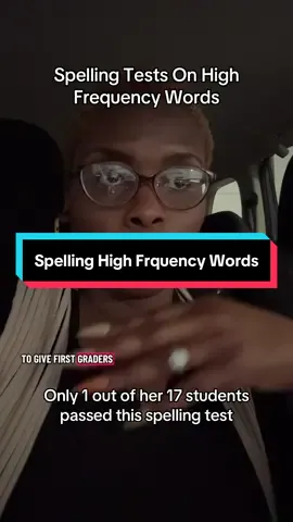 In addition to your current spelling instruction, you can try getting your students to map the irregular words and discuss the irregular parts of the words as they map them out. #teachersoftiktok #spellingtest #teaching #teachersoftiktok 