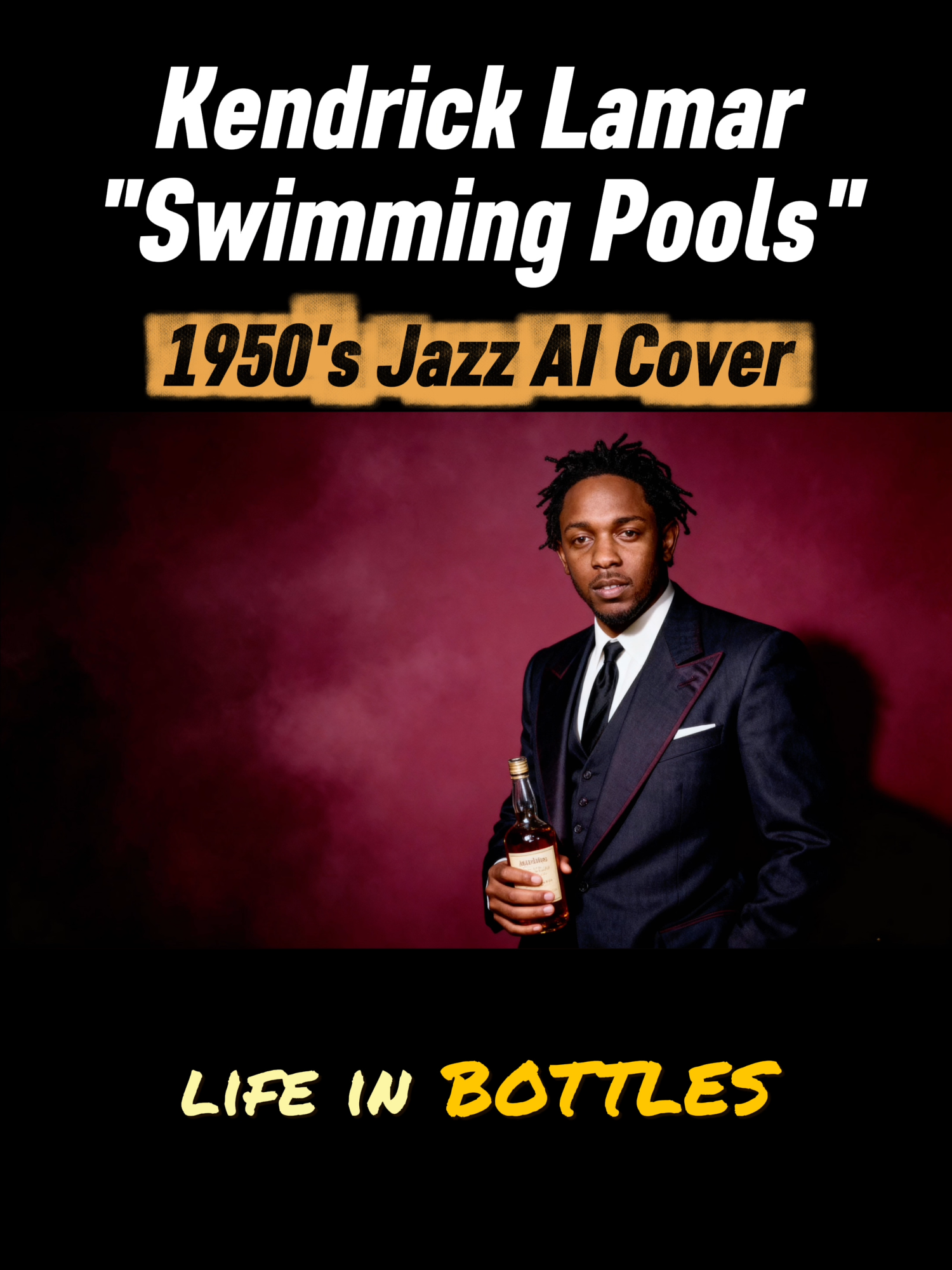 ✨ Get ready to dive deep into the blues with a sophisticated, soulful twist! 🎶 Our incredible artists take Kendrick Lamar - Swimming Pools (1950's Jazz AI Cover) and transform it into a melancholic yet mesmerizing jazz masterpiece. Experience a powerful narrative of introspection and the complexities of life's choices, all wrapped in smooth harmonies and a captivating rhythm that transports you to a smoky jazz club of the 1950s. It's a poignant fusion of past and present that truly makes you feel the blues in every sip! 🎷💧 Hashtags: #SwimmingPools #KendrickLamar #50sJazz #AICover #MusicParody #RetroVibes #AlternateHistory #VintageJazz  #BluesInEverySip #ClassicRemix #Nostalgia #ai #fyp #digitaldelusions