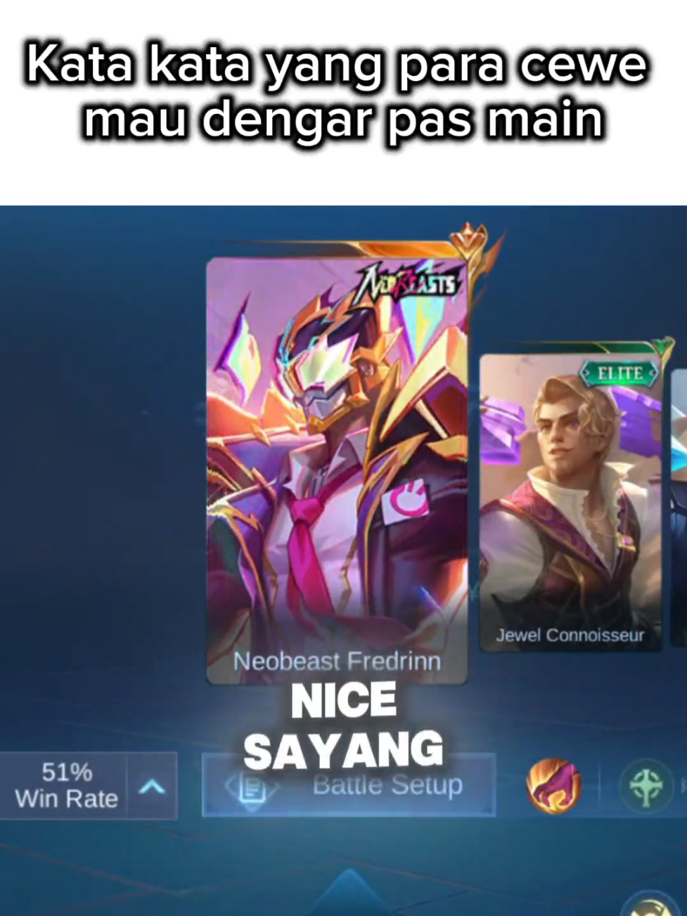 Mas bangga banget sama kamu ❤️ #karasanjaya #fredrinn #mlbbcreatorcamp #xybca #mobilelegends 