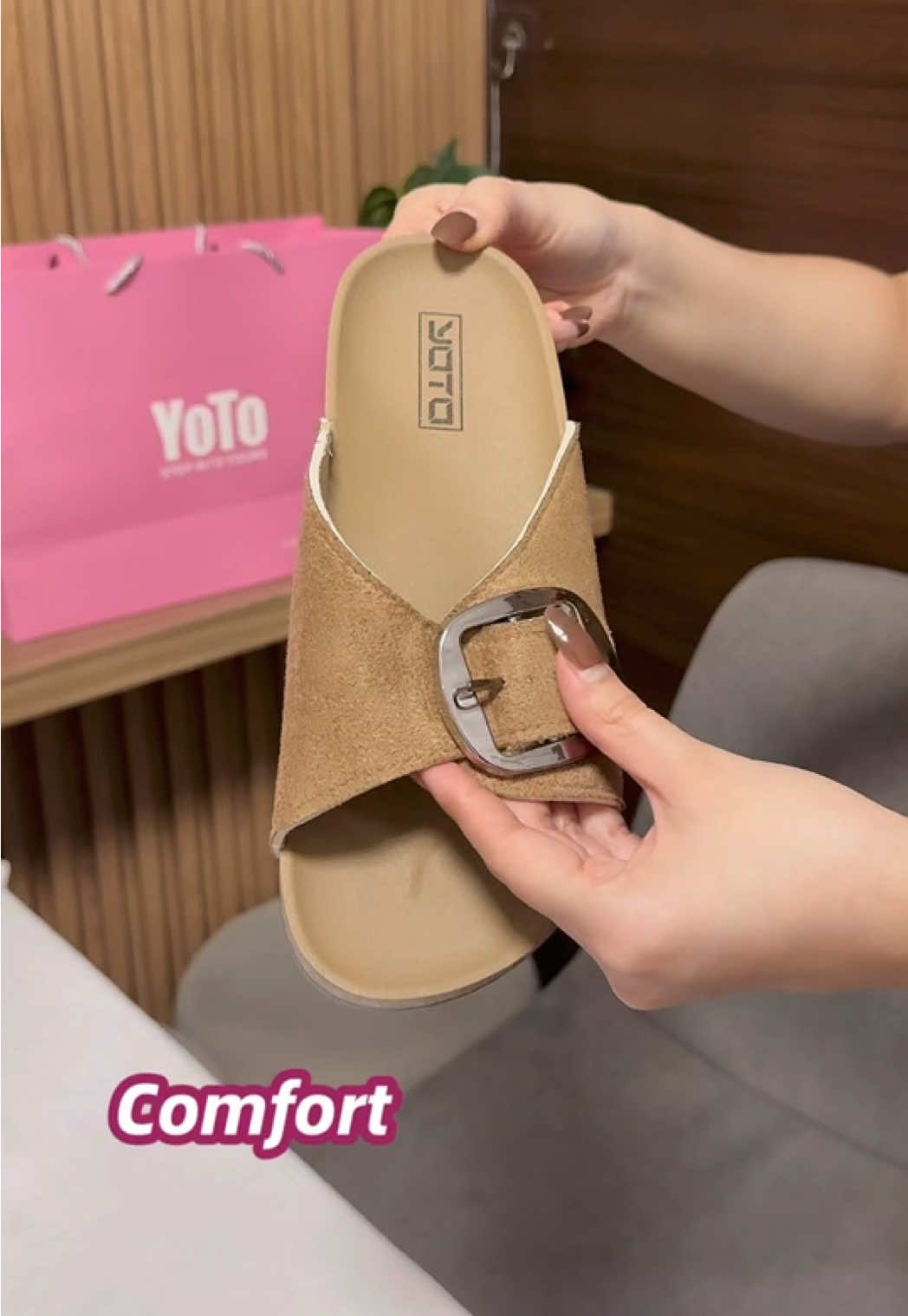 Slip into comfort. #EasyDaysWithYoto #fyp  #TikTokShopFashion #foryou #yotoshoes 