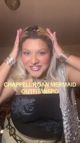 chappell roan day !!! here’s my festival / concert fit for tonight xx mermaid inspo  #mermaid #OOTD #concertfit #chappellroan #midsizestyle 