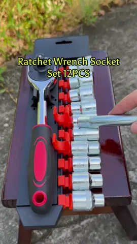 Ratchet Wrench Socket Set #wrenchset #socketset #tools #rachetwrench #wrenchsocket 