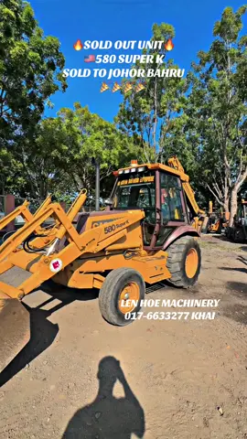 ⚡️⚡️⚡️SOLD OUT UNIT ⚡️⚡️⚡️  Import USA CASE 580 Super K - As It As Condition Unit SOLD & DELIVERED TO: Johor 🇲🇾 Terima Kasih Boss yg mesra Dari Johor  ! Kami amat menghargai sokongan dan kepercayaan anda terhadap kami. Semoga kerjasama ini terus berkekalan dan membawa kejayaan bersama!👍🏻 ⸻ SILA HUBUNGI TERUS : 📲 017-6633277 (KHAI)  ⸻ LEN HOE MACHINERY SDN BHD 📍 No. 3844, Jalan PK 32, Kawasan Perindustrian Krubong, 75260 Melaka 🔅Buka: Isnin➡️Sabtu 🔛Waktu Operasi: 9.00 pagi ➡️6.00 petang #backhoeloader #backhoeoperator #case580 #backhoe #backhoepantaitimur 