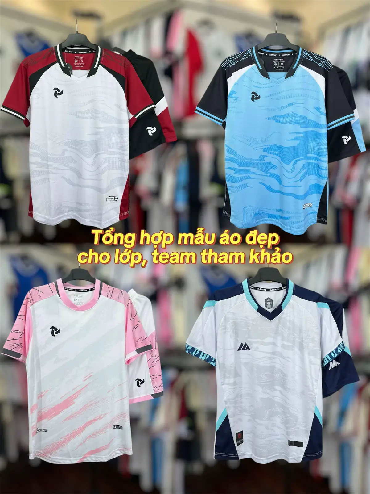 Shop có nhận in từ 1 bộ - in đội, lớp ưu đãi thêm quà tặng #xuonginaobongda #aolop #inaobongda #mauaodabanhdep #quanaobongda 