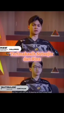 Kursi Keramat sudah di duduki Sutsujin dan Rinz. Apakah ini bertanda mereka akan pergi meninggal rrq lagi🥹😭 #mlbb #MLBB9TH #kingdom #vivarrq 