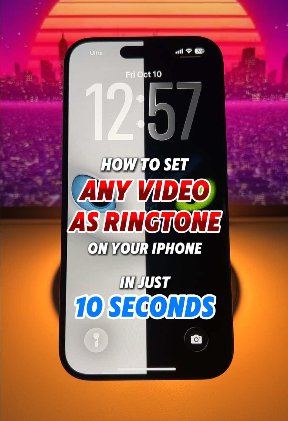 Do you know how to set any video as a ringtone on your iPhone in just 10 seconds?#iphonetricks #techtok #iphone #apple 