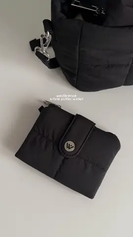 Finally! A puffer wallet from @WESTBRONCO.PH! ✨ #westbronco #pufferwallet #bifoldwallet #westbroncowallet #wallet 