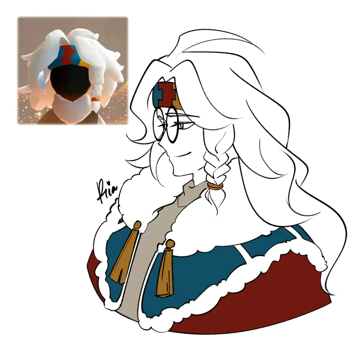 (Still in beta) AKWHKWNSWOAJIWJAKS SIMP 🫴🏻🫴🏻🫴🏻 PSPSPSPSPS CMERE  #skychildrenofthelight #skycotl #thatgamecompany #fanart #skytok 