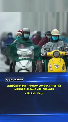 Biển Đông chính thức đón 2 áp thấp tới liên tiếp. Miền bắc dự báo sẽ tiếp tục đón đợt mưa lớn khi lũ còn chưa kịp rút. #xuhuong #dubaothientai #mienbacmualon #ngaplutmienbac #tintuc 