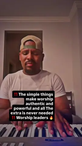 It’s so much more authentic & anointed when we be plain and simple as setting the atmosphere during worship 🔥 Extra is never needed when in these moments 🙌🏾 when you understand the assignment you will appreciate this type of flow in Jesus name… #Flow #Simple #Authenic #Anointed #Notmuch #Understanding #Worship #Worshipleaders #messengerboy #FYP 