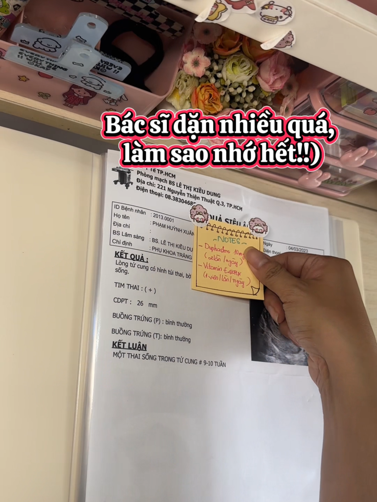 Phần 3: Todolist lời dặn dò của bác sỹ trong thai kỳ #classmate #xuhuong #penpapervpp #trending #fyp