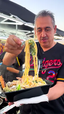 Delicious Pastas!!  @Monchis Night Market  4163 S Broadway  Los Angeles, CA