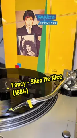 Fancy - Slice Me Nice (1984)  #EuroDisco #HiNrg #ItaloDisco #PatrickMiller #Vinyl 