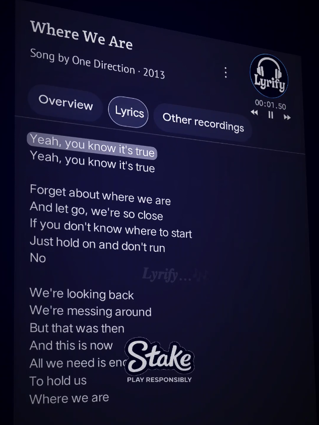 Where we are..🎶🎧 #whereweare #music #lyrics #lyrify #fyp 