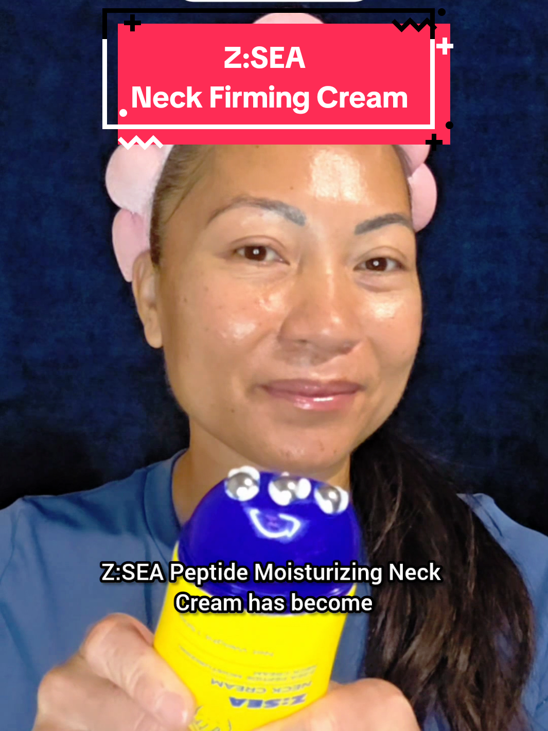 Z:SEA Peptide Moisturizing Neck Cream keeps my neck looking smooth, firm, and hydrated every day. It’s my go-to for reducing crepey skin and maintaining a youthful glow.  #skincare #neckcream #neckfirmingcream #necktighteningcream #firmingneckcream