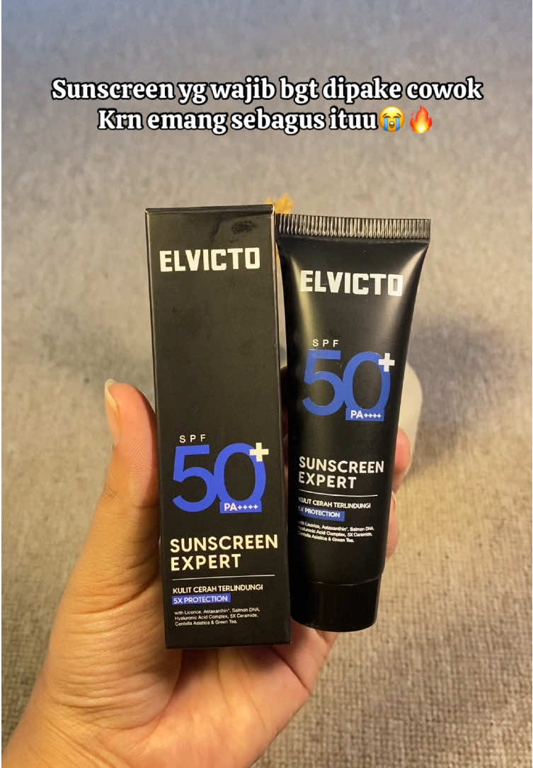 #skincarepria #sunscreen #fyp #elvicto #promomakan1010 