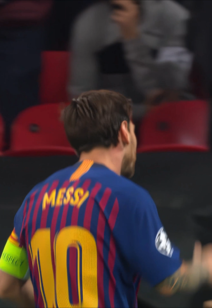 Lionel Messi vs Tottenham ☠️🔥 #messi #barcelona #tottenham #football 