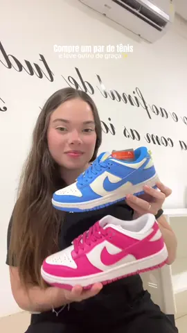 😱 Comprei um tênis e levei outro totalmente de graça. Sim, dois pelo preço de um! Ainda tem 10% de desconto com o meu cupom: 🏷️HELO10  Tá valendo muito a pena! Corre garantir o seu antes que acabe 👟 @streetlifestore  • #tenis #nike #streetlife #adidas #vansknuskool 
