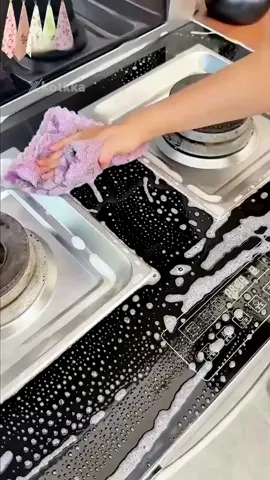 🔥Heißer Verkäufer🔥5 Stück korallenfarbene Flanell-Geschirrtücher für den Heimgebrauch