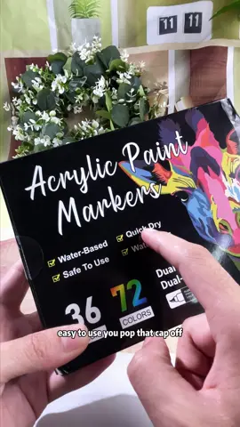 These acrylic paint markers are great for pumpkin painting!#creatorsearchinsights #jackolantern #paintingpumpkins #halloween #tiktokshopcreatorpicks