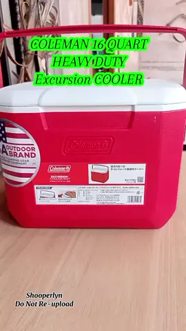 Coleman 16 quart heavy duty Excursion COOLER  #coleman #fypシ #tiktokshop #viralvideo 