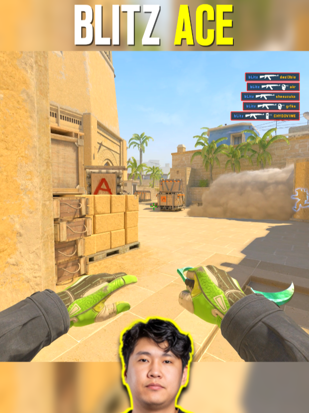 BLITZ FACEIT ACE – the MongolZ star is UNSTOPPABLE 💥 #cs2 #faceit #mongolz #csgo
