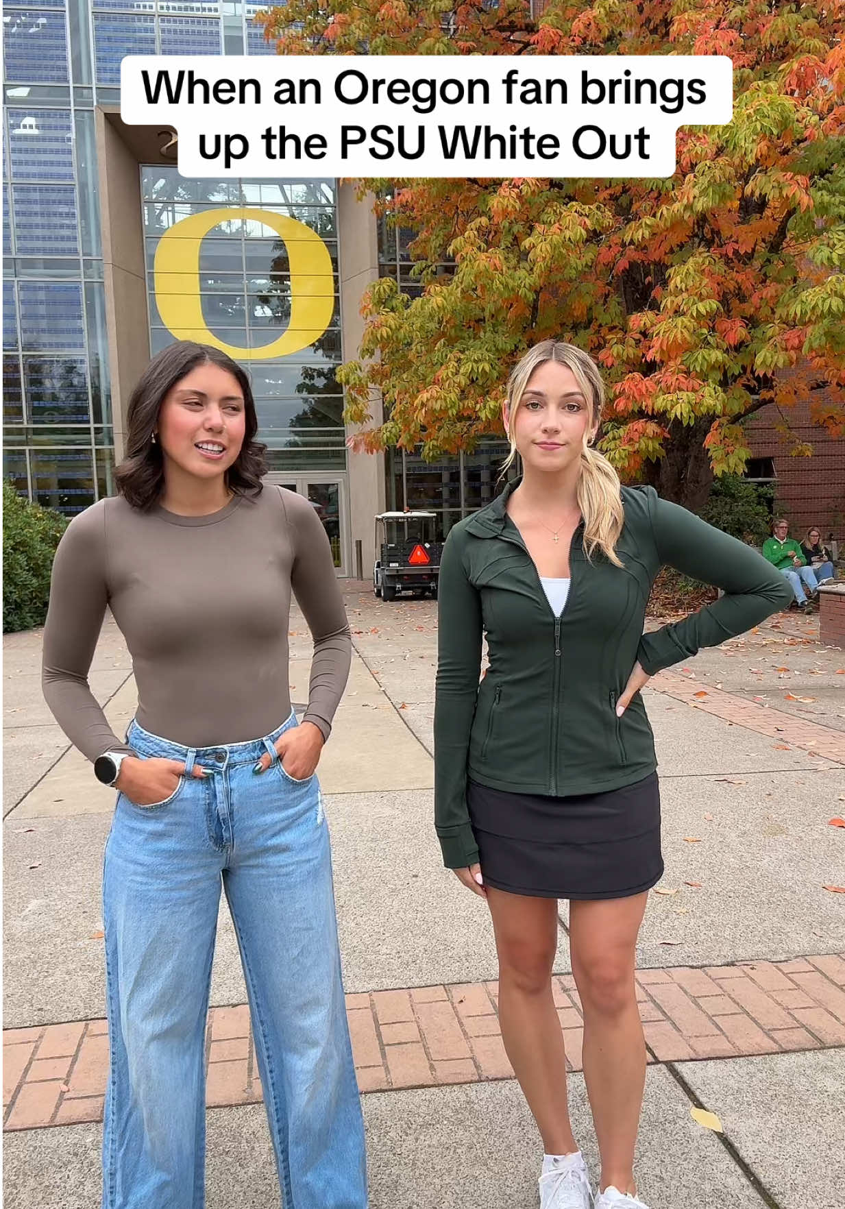 Sensitive subject… @Olivia Arciniega | Sports&More #oregon #pennstate #whiteout #CollegeFootball #collegegameday @ESPN @College GameDay 