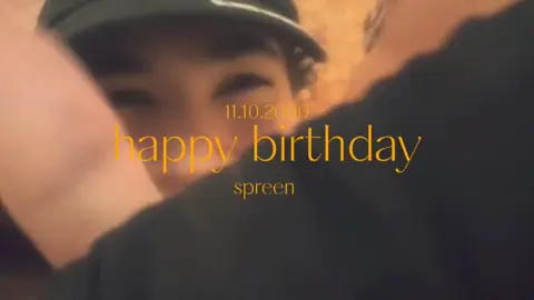 ⋆｡°| @Spreen  |°｡⋆, Feliz cumple a la persona que más amo y admiro. #fyppp #paratiii #felizcumpleaños #spreen