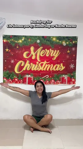 Backdrop For Christmas party, Gatherings or Noche buena #backdrop #christmas #nochebuena #christmasparty #backdropdecoration 
